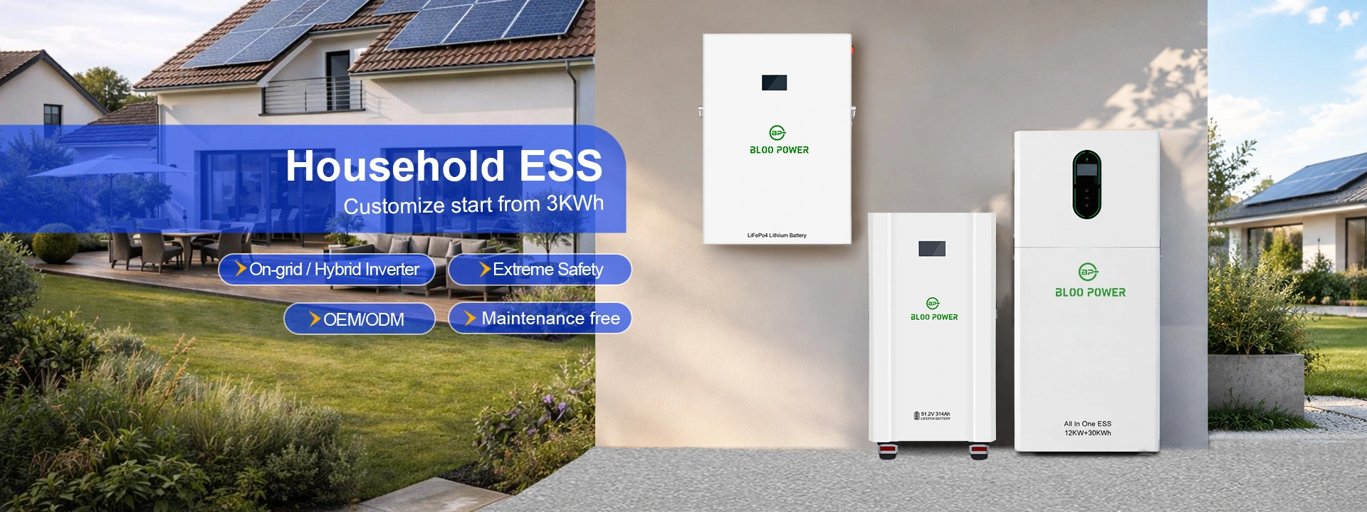 5kWh 10kWh 20kWh Household Energy Storage Battery System